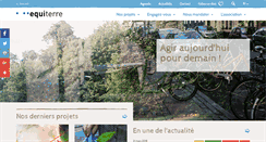 Desktop Screenshot of equiterre.ch
